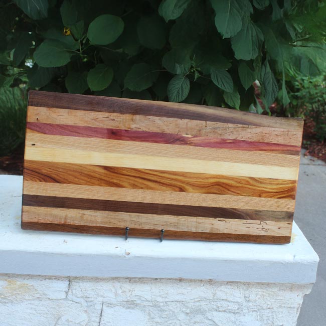 Lutefisk Woodworking custom cut wooden lapboard made in Port Edwards, WI