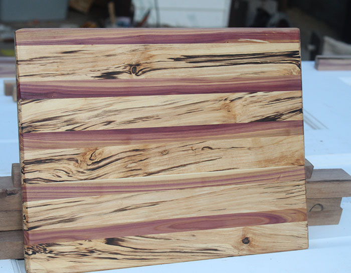 Lap boards from Lutefisk Woodworking in Port Edwards, WI